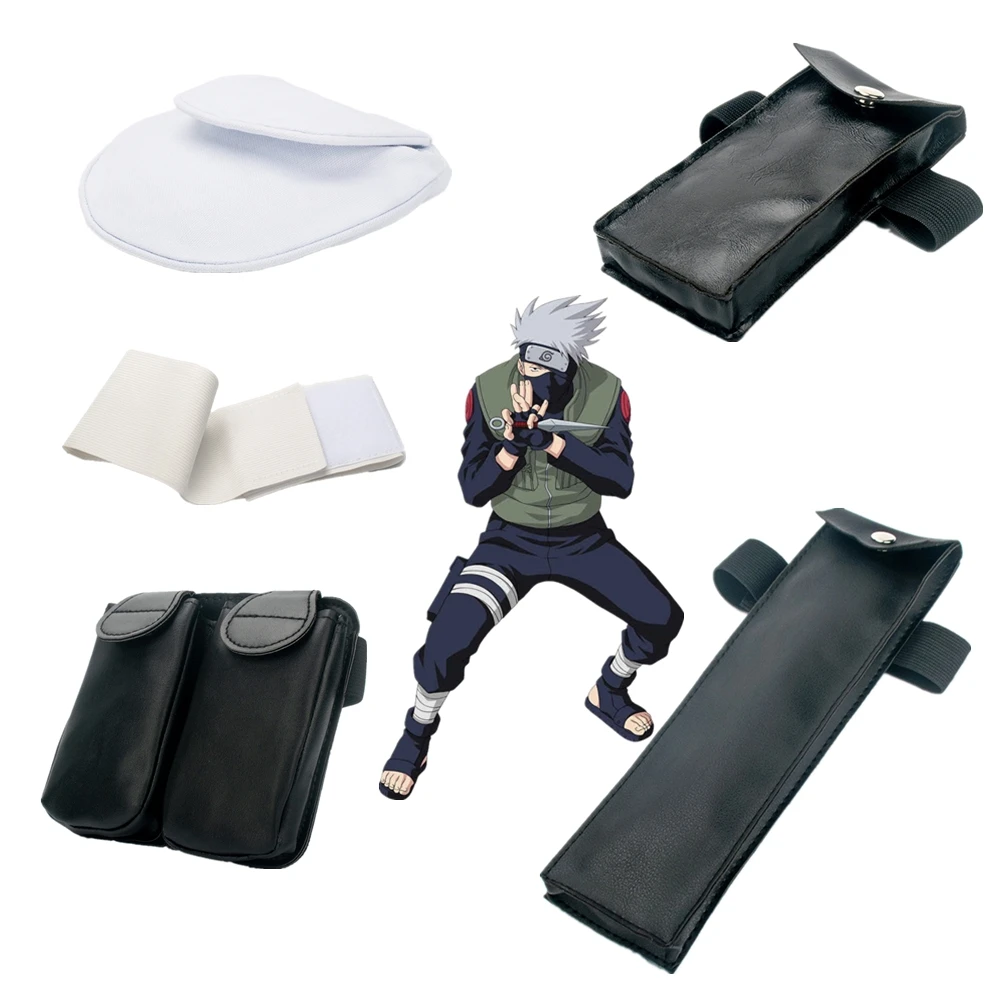 Аксессуары Narutos искусственное оружие сумки кунай-шурикен косплей Hatake Kakashi