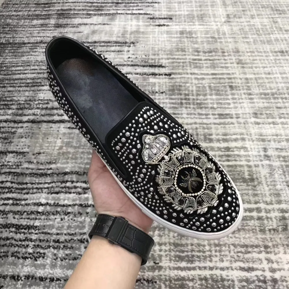 Elegant Man Fashion Casual Flats Plus Size