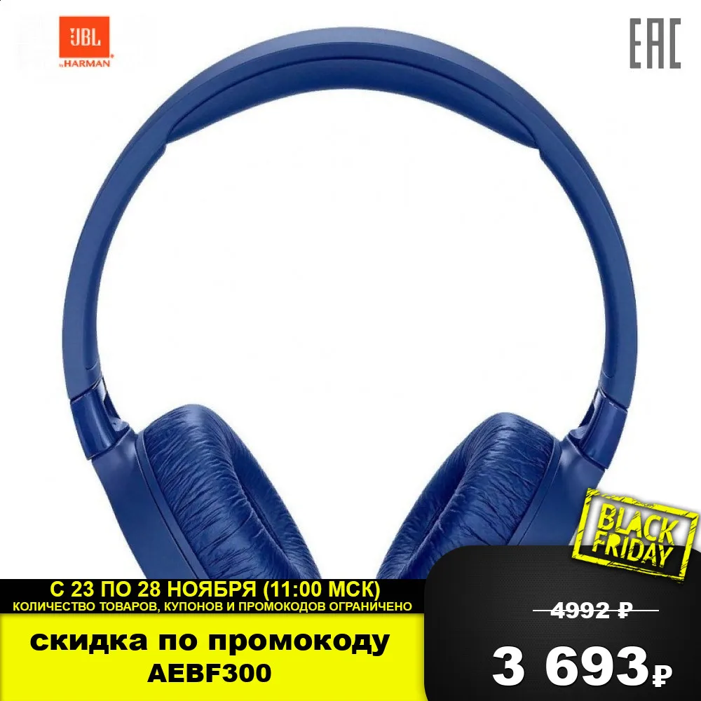 Earphones Headphones JBL JBLT600BTNCBLU Portable Audio headset Earphone Headphone Video with microphone T600BT