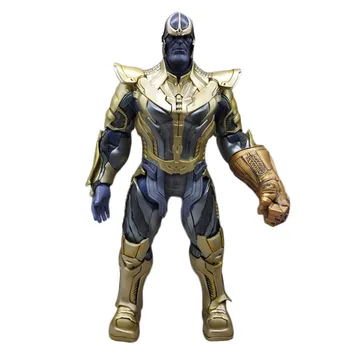 

HC Marvel Legends Avengers Infinity War Thanos Action Figure Infinity stones Pvc 36cm movie Model Collection Toys