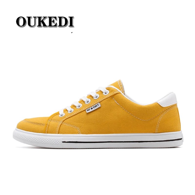 

Summer New Canvas Skater Shoes Casual Fashion Popular Street Shoes Flat Sneakers Men Vulcanized Shoes
