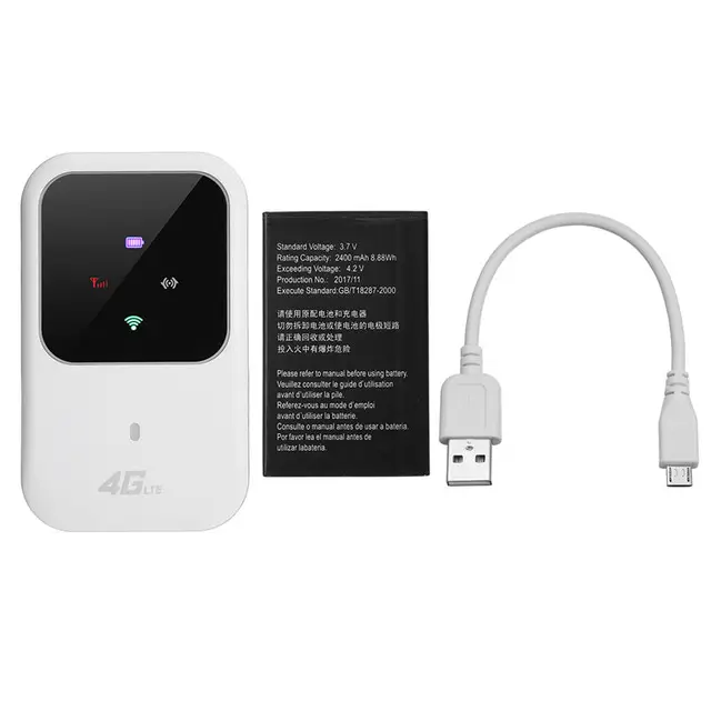 M80 Portable Hotspot 4g Lte Wireless Mobile Router Wifi Modem 150mbps 2.4g  Wifi Box Data Terminal Box Wifi For Car Home Mobile T - Routers - AliExpress