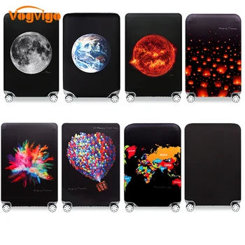 

Travel Luggage Cover Planet Pattern Dustproof Protective Travel Suitcase Cover 18-32 Inch Trolley Bag Case Luggage Accessories