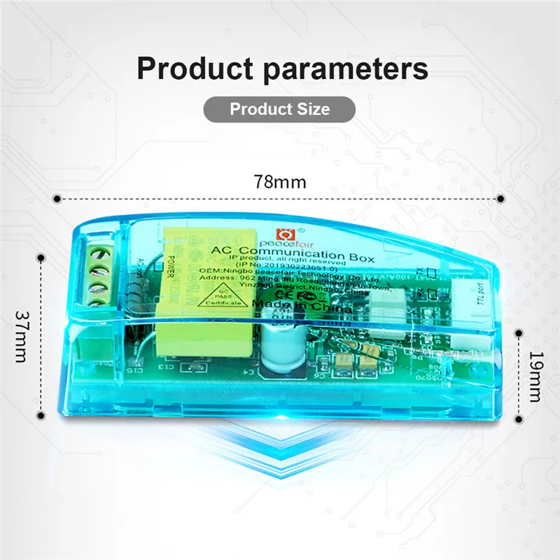 PZEM-004T AC цифровой многофункциональный измеритель ватт мощность вольт ампер ttl тестовый модуль PZEM-004T с катушкой 0-100A 80-260 В переменного тока