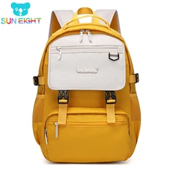 Fashion Casual Backpack Teenager School Bags For Girls Waterproof Nylon Large School Backpack For Teenagers Schoolbag