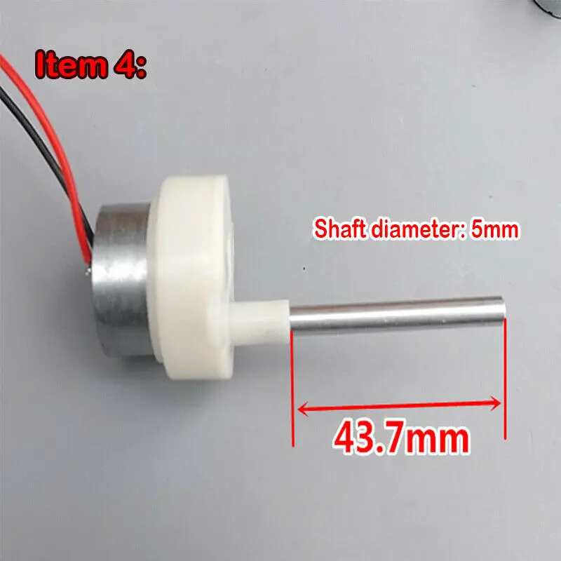 Compact 10RPM Micro Gear Motor with Adjustable Speed and Dual Shaft Options