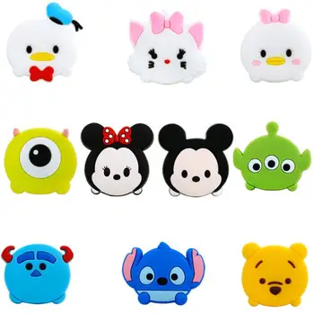 

Mixed 10 pcs Cartoon Badge PVC Brooch Decoration Backpack DIY Accessories Making