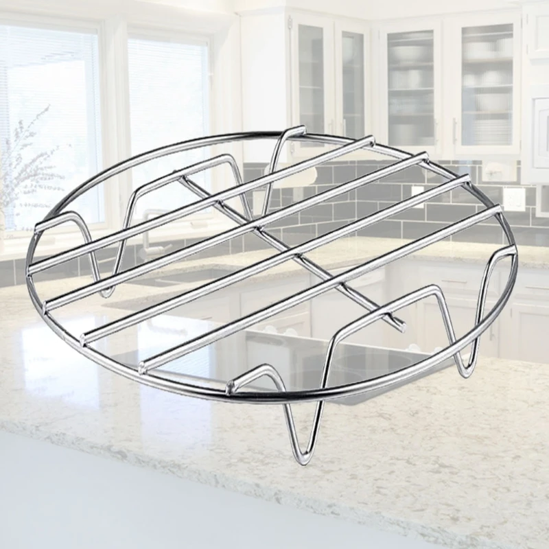 5 Pcs 6" Square Air Fryer Cake Bucket Baking Pan Accessories Home Kitchen Bar Supplies Practical Cookware Set