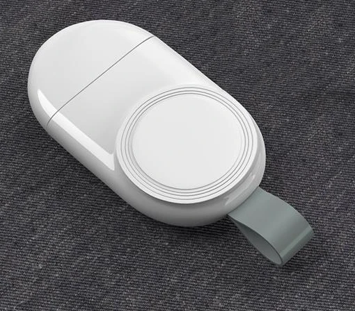 Быстрое беспроводное зарядное устройство для apple Watch Series 2 3 Watch для apple Watch 1 2 3 4 зарядный кабель Беспроводное зарядное устройство адаптер док-станции pad - Тип штекера: White Grey