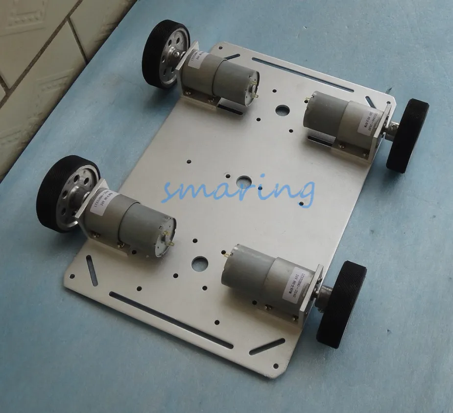 3540Motor Robot Smart Car Chassis With Speed Encoder 4 Wheels Drive Car For DIY Kit Educational Teaching Tool 3540Motor Robot Smart Car Chassis With Speed Encoder 4 Wheels Drive Car For DIY Kit Educational Teaching Tool