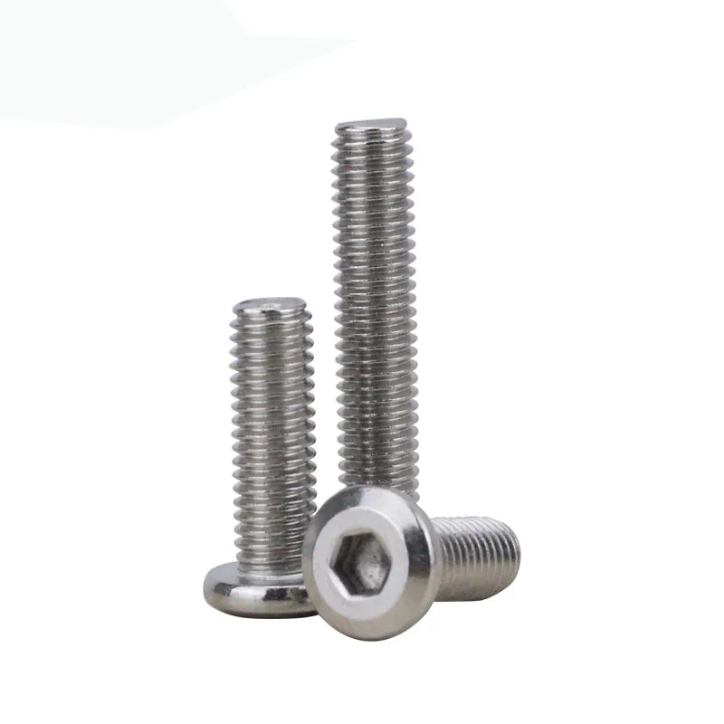 Stainless Steel Screw 304 Inner Hex Screws M4 M5 M6 M8 M10
