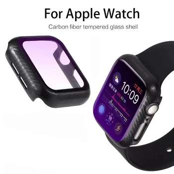 

Screen Protector Slim Colorful Frame TPU Case Cover Protect Shell For Apple Watch IWatch 4 40/44mm Screen Protector Proof Film