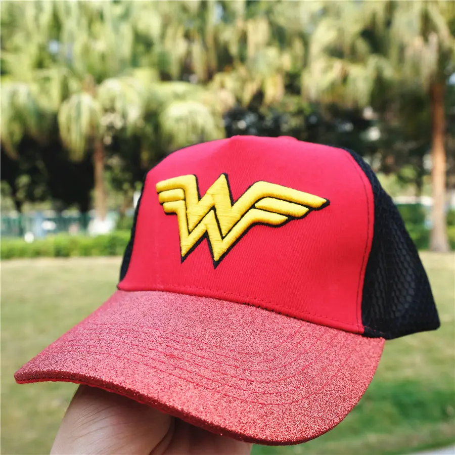 Wonder Woman нейлоновая Солнцезащитная шляпа летняя бейсболка шляпа хип-хоп кепка s для взрослых