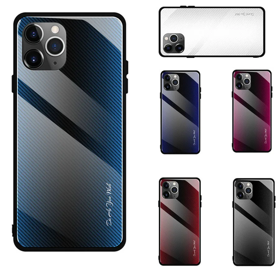 Градиентный чехол для Apple iPhone 11 11pro promax телефона iphone11 Pro Max чехлы 11max iphone зеркальный