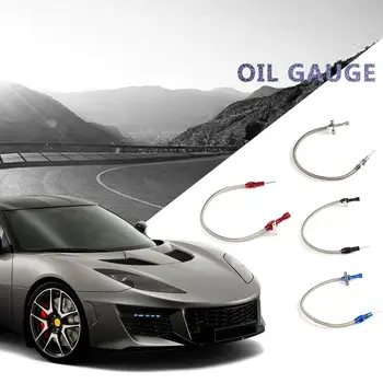 

For Chevrolet Modified Parts Universal Dipstick Stainless Steel Transmission Oil Dipstick 530Mm Oil Ruler