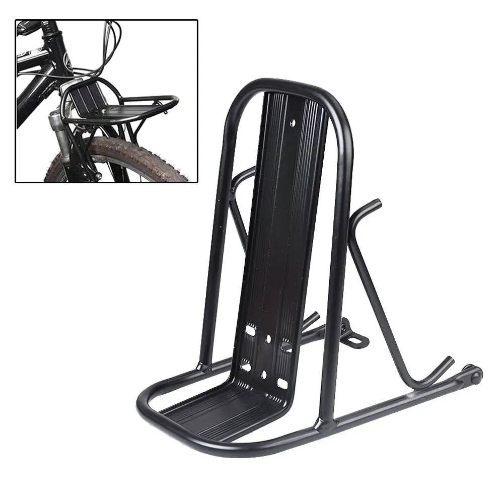 Велосипедная Передняя полка велосипедная багажная стойка грузовой кронштейн для корзины