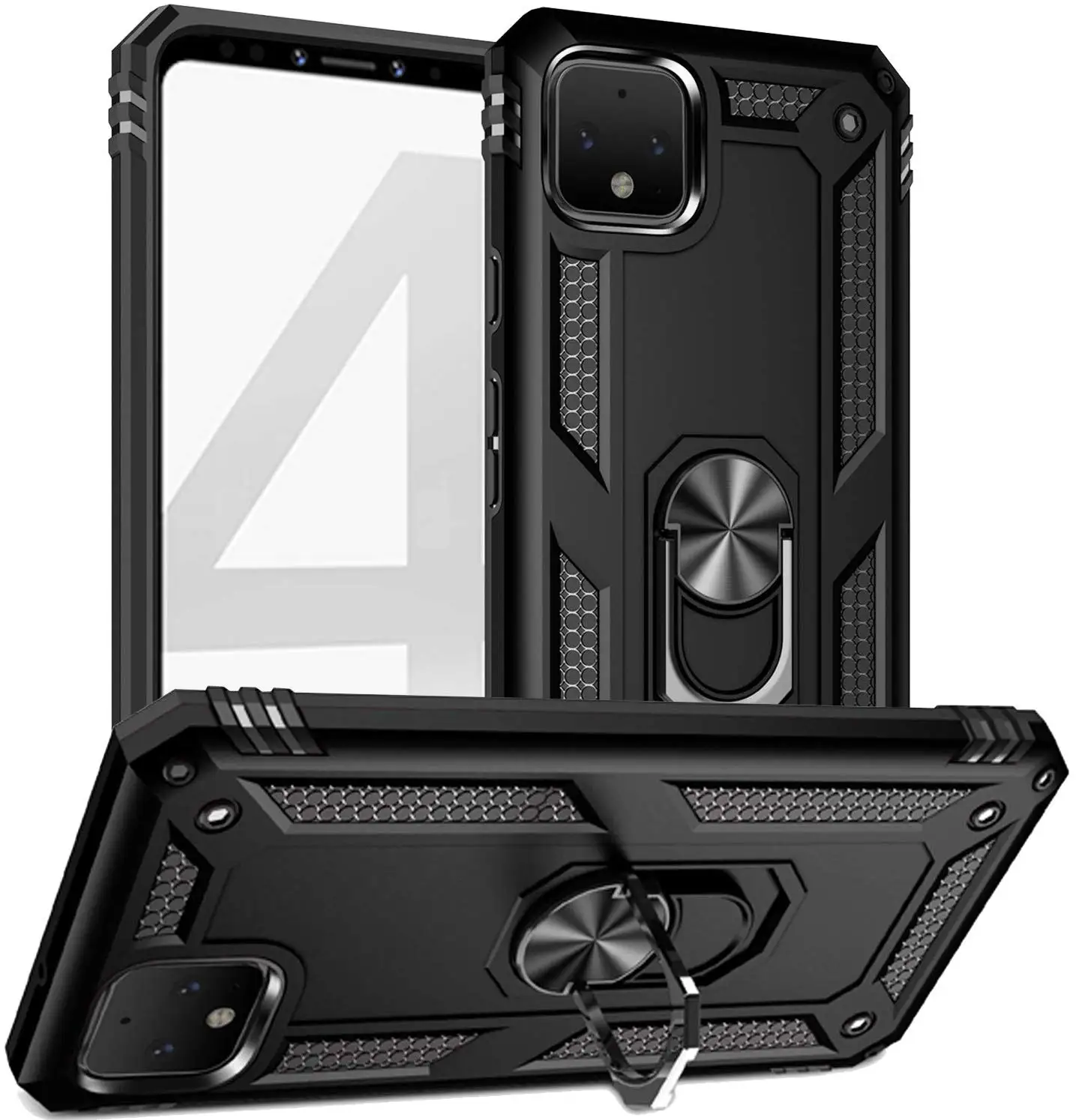 Для Google Pixel 4XL палец магнитное кольцо держатель чехол для телефона анти-падение