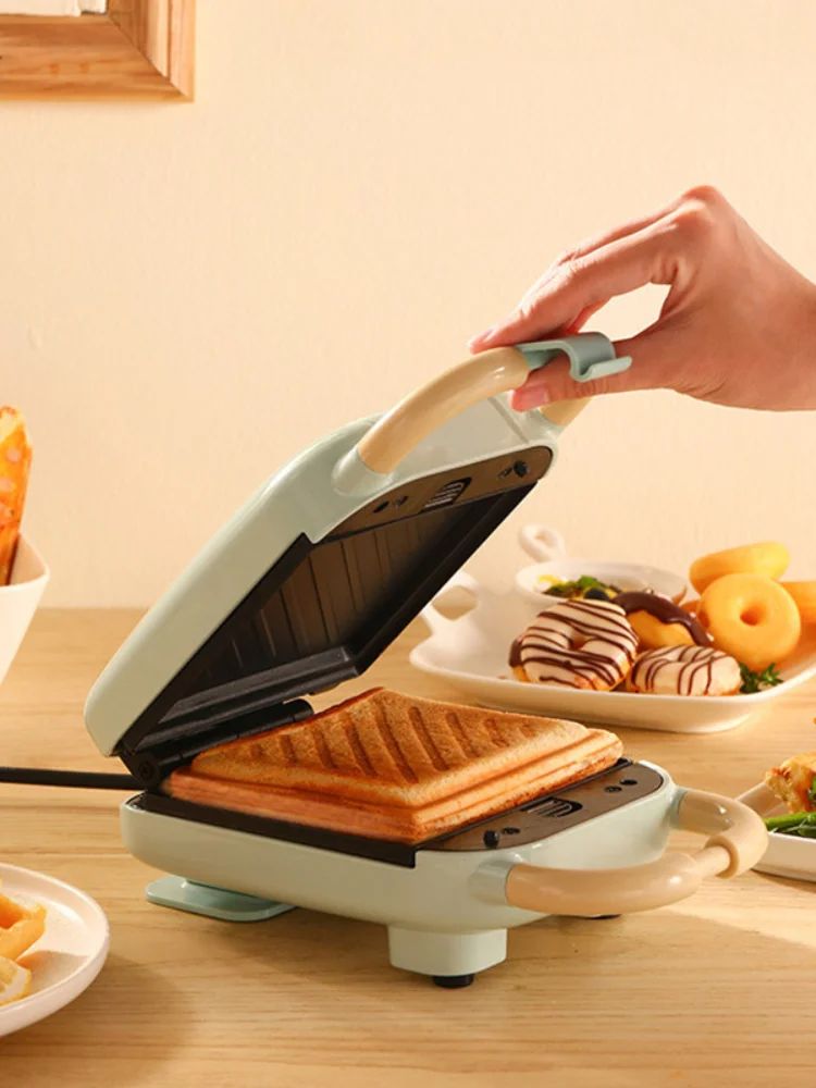 Multifunctional Electric Round Griddle Steak Maker Waffle Maker Machine  Round Non-Stick Breakfast Machine For Sandwich Cookies - AliExpress