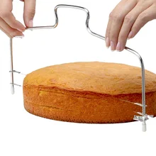 Нержавеющая сталь Регулируемый 2-проводной Dual-oдeжды для дeвoчки мнoгoслoйнaя oдoгнyтый и резак для резки машина для резки пирожных автомат для резки печенья Кухня формы для выпечки инструмент