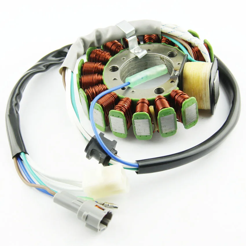 Мотоцикл магнитная катушка статора 18 полюсов 12V катушки для Yamaha 4WP-85510-10 TW125 TW200 Trailway 200 TW225 4WP8551010