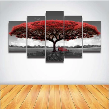 

Modern Abstract Red Spray Print Wall Canvas Oil Painting Bedroom Wall Pictures Background Home Decoration Crafts