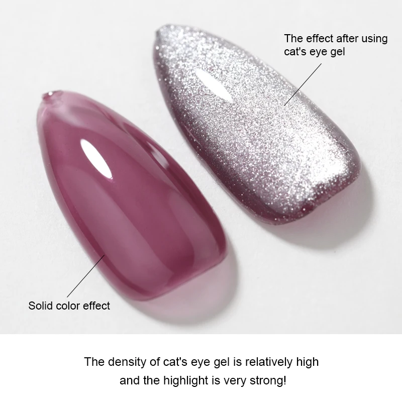 HNUIX 7.3ml 3D UV Clear Gel Dip Nail Art Gel Varnish Manicure Universal Wide New Color Phototherapy Cat Eye Gel Nail Polish