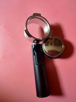 

Bottomless Coffee Machine Accessories Domestic Bracket Filter Hollow Handle For 51mm EC680/EC685