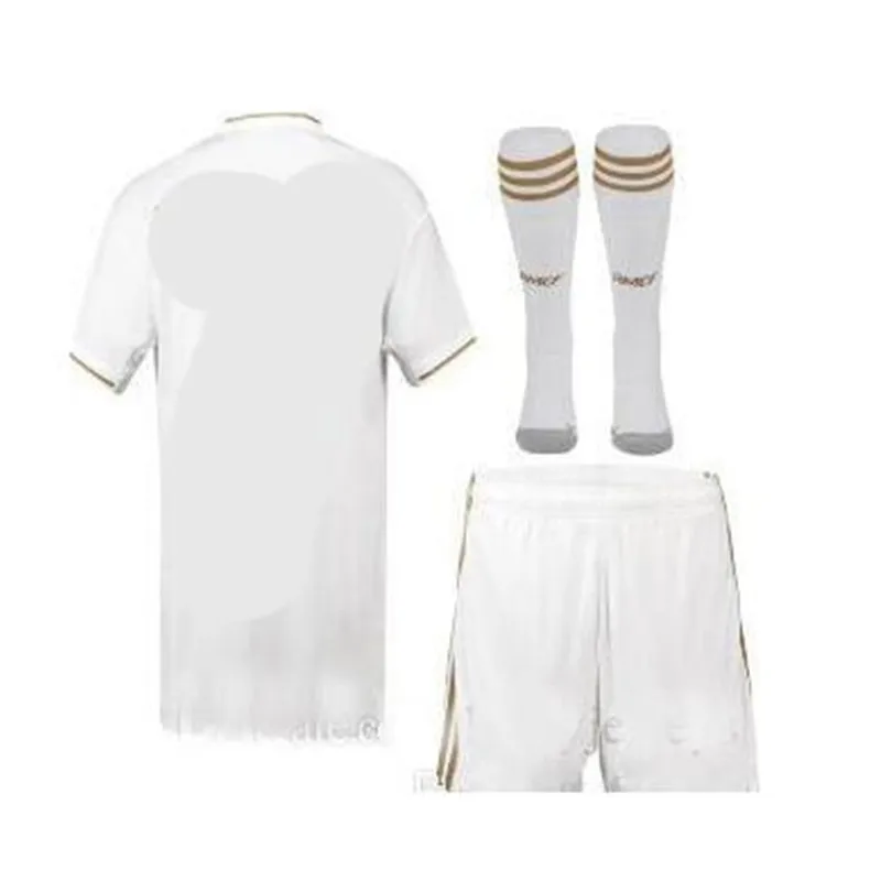 Real Madrideses, комплект для взрослых+ носки, Футбольная Футболка, домашняя одежда, 3RD Hazard ISCO BALE BENZEMA ASENSIO 19 20 Real Madrideses, футболка - Цвет: shirt