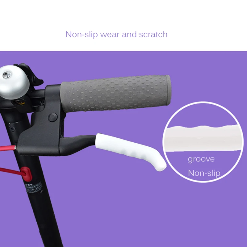 Для Xiaomi M365 ручка скутера торможение PU силиконовый чехол нескользкие рукоятки защитный барьер для Xiaomi M365 Eletric скутер