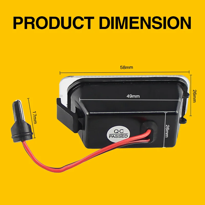   S ƽ 󵥿 MK4 MK5 MK2 ǿŸ 2008-2019 Ŀ ABS öƽ 12V LED ȣ , 2 