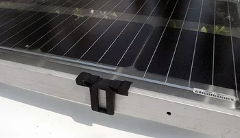 

50pcs Solar Panel Cleaning Clip,Auto Remove Stagnant Water & Dust,Increase Power Generation,for Solar Panel Frame Thickness 35mm