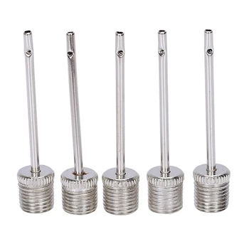 

LBER 5X Sport Football Basketball Soccer Ball Inflating Pump Needle Adaptor - pack of 5