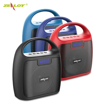 

ZEALOT S42 Portable Bluetooth Speaker Wireless Column SoundBar Subwoofer High Power Stereo Music Center System Loudspeaker AUX