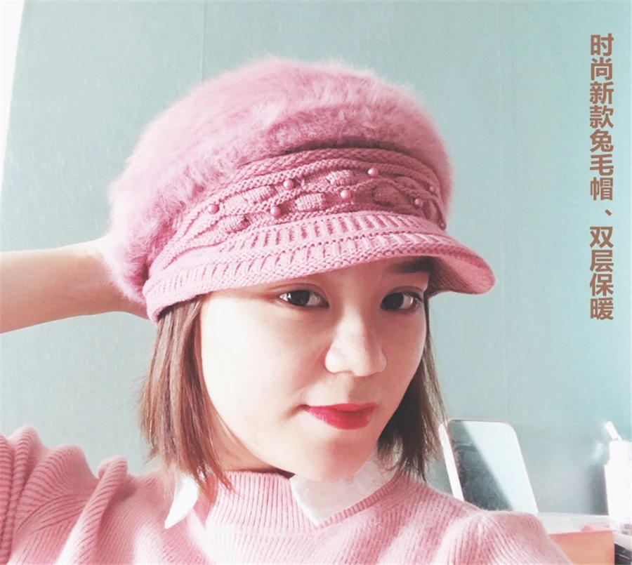 Beanies для женщин Повседневная хлопковая зимняя женская шапка Мягкая вязаная однотонная белая красная хаки черная шапка женская Skullies Beanies