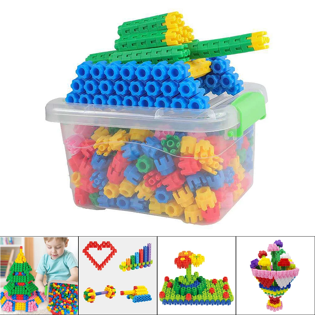 US $227.05 Hexagonal Plastic Toys 3D Concept Develop Intelligence for Boys and Girls