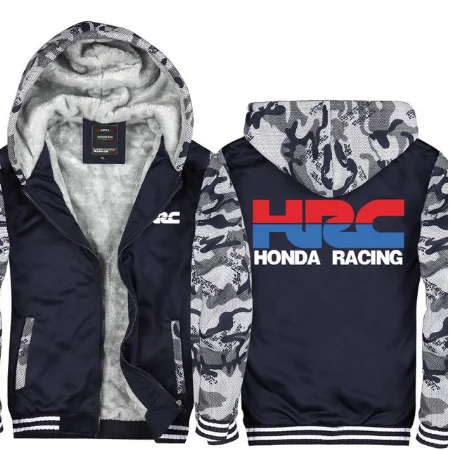 1 Мужская Утепленная куртка на молнии с капюшоном для HRC Sweatershirt full sleeave стиль пальто d - Цвет: 1