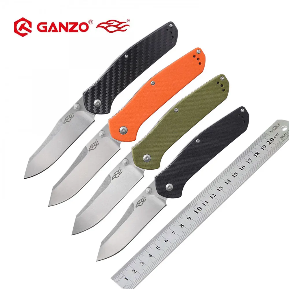 Складной нож Ganzo G7562 F7562 Firebird 58 60HRC 440C с лезвием походный инструмент для выживания
