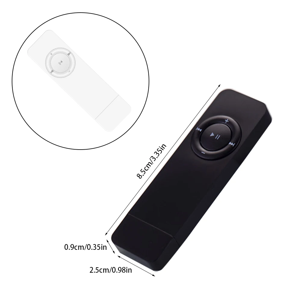 Portable Mini USB Flash LCD Digital MP3 Player Support Flash 64GB TF Card Slot Music Player FM Radio with earphone