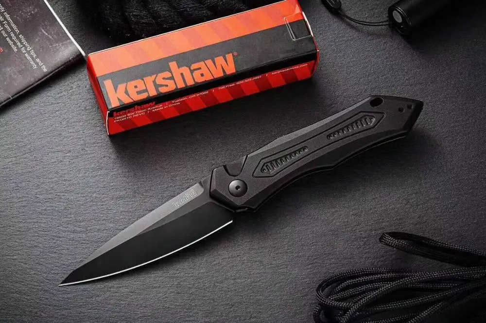 

Helly Tec KErshAw LAunch 6 Folding Knife 7800 Knives Survival ,CPM154 Blade, Pocket Tactical Outdoor Camping Knives ,Dropship