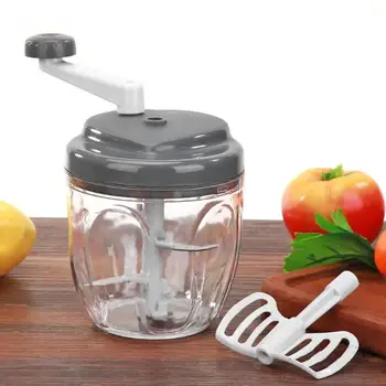 

Multi-functional Manual Food Chopper Meat Mincer Kitchen Gadgets Food Processor Machine Vegetable Fruit Cutter Shredder Crusher