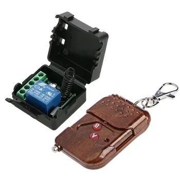 

12V Single Channel Wireless Remote Control Receiver Relay Switch 433MHz For Light Access Remote Control 1/2 Key Control​