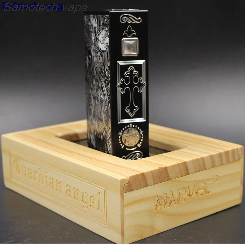 

High quality Marvec Guardian Angel box mod 218w Box Mod for RDA RDTA RBA RTA tank with Dual 18650 Battery Vape Box Mods Kits