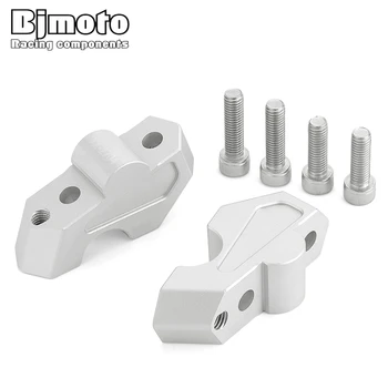 

BJMOTO Handlebar Riser Clamp For BMW F750GS F750 GS 2018 2019 Motorcycle Raised Handle Bar Height up Adapters Aluminum Alloy