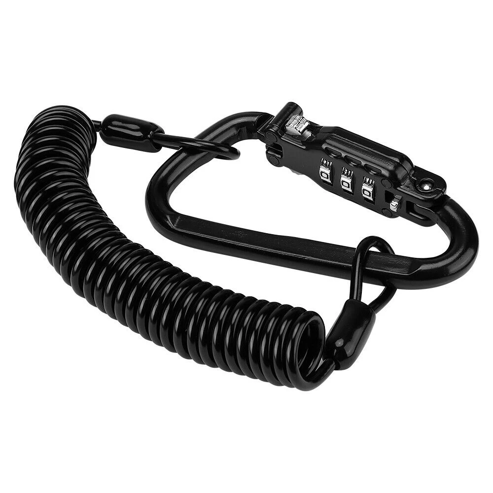 Мотоциклетный шлем замок складной рюкзак велосипедный шлем велосипедный Кабель Замок Комбинация Противоугонный велосипедный замок