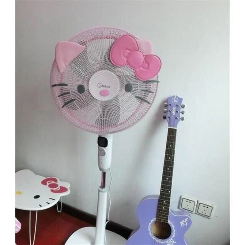 Cute cat head electric fan cover Creative Fan cover Cartoon dust Shield Children's fan anti-pinch hand