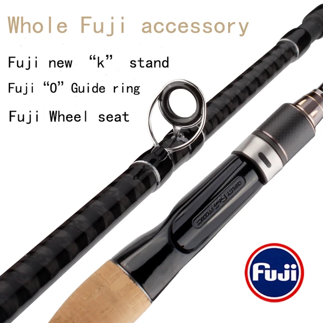 KAWA Fishing Rod Fuji O Ring And Fuji Wheel Seat Fast Lure Casting And Spinning  Rod 2-2.2 8m Length Lure Weight 4-17g And 8-20g - AliExpress