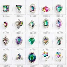 Стиль, украшение для ногтей, дрель, симфония, ромбовидная форма, маникюр, яркие бриллиантовые аксессуары, кристалл для ногтей