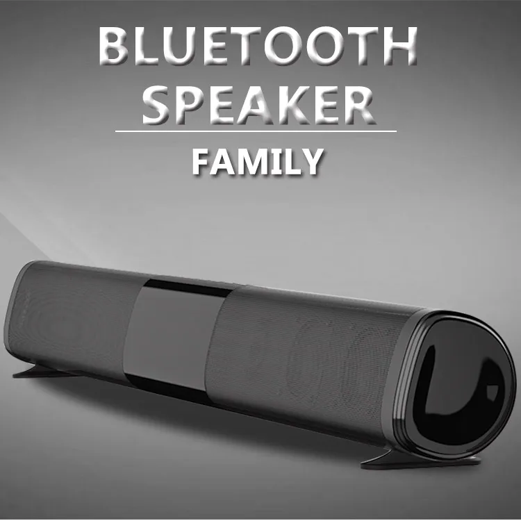 

Rsionch Column Home Theater 40W Soundbar Wireless Bluetooth Speaker Surround Cinema Soundbar Work In TV Via RCA Cable TV Speaker