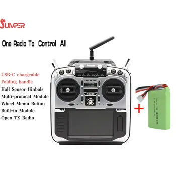 

Upgrade Jumper T16 pro V2 Open Source TX Radio 2.4G 16CH with Hall Gimbal JP4-in-1 RF Module 2s 2000MAH battery