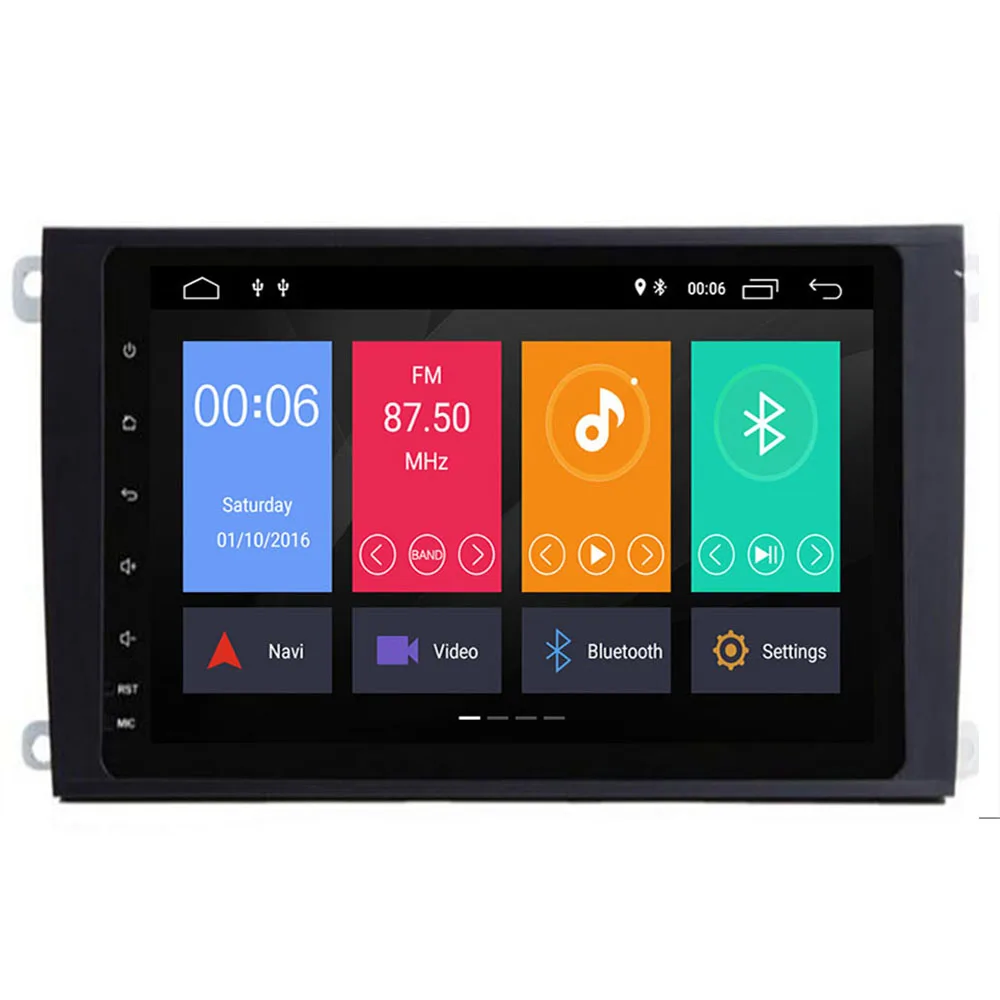 Perfect HD Octa Core 9" full touch screen Android 9.0 4G RAM Car DVD Radio audio for Porsche Cayenne 2003-2010 car gps navigation 2